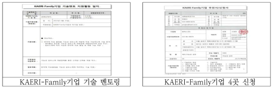 KAERI-Family기업 기술 멘토링