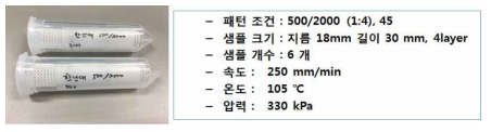 도관형 지지체의 제작 공정 확립