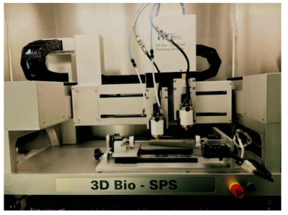 Two head 3D bio-printing machine