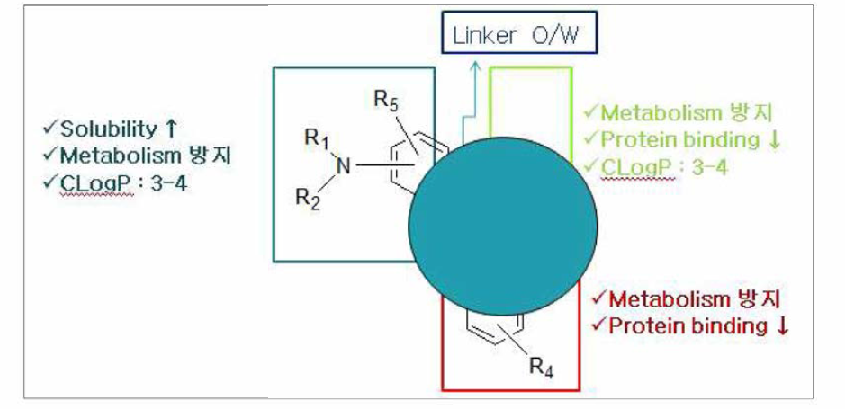 선도물질 유도체 구조 분석 및 디자인 방향