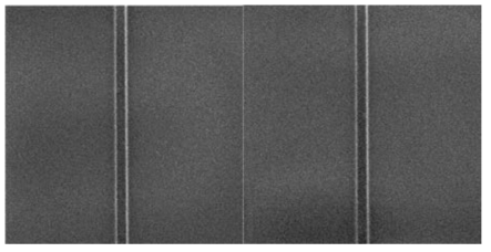 e-beam lithography에 의한 게이트 foot 패턴