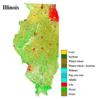 자기 학습 기반 분류에서 사용된 2014년 Iowa 주의 규칙 정보