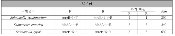 SNP multiplex PCR키트 개발을 위한 primer 조성(21)
