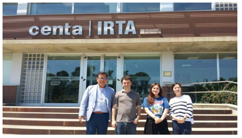 스페인 IRTA 연구소 방문