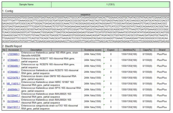 DNA sequence of T7