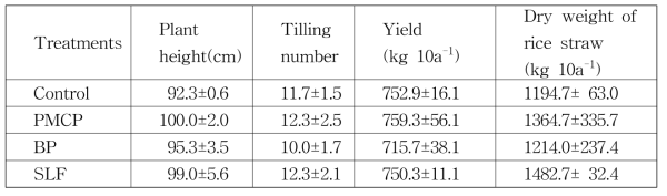 Plant growth responses of biochar pellet application for rice cultivation