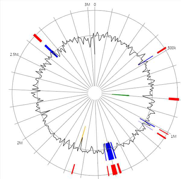 락토바실러스 플란타룸 GB-LP1의 유전자 섬 (genomic islands) 분석