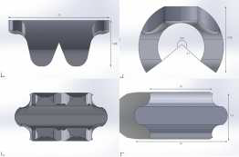 본 클립 3D 모델링 이미지