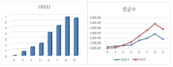 Growth of CH88( Lb. paracasei )