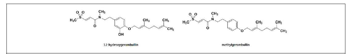 JAK3 inhibitor로 분리된 생리활성물질