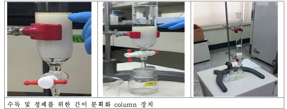 활성 선도물질로서 재조합 단백질 정제를 위한 과정