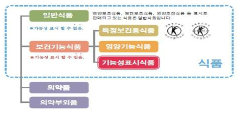 일본의 식품 분류