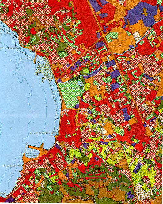 보조자료 3 : 마르세이유 지역 토지이용도 자료 : European Commission(1993), CORINE Land Cover Technical Guide, European Commission, p.66