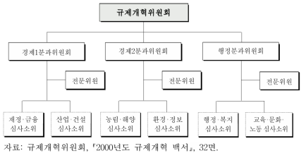 규제개혁 추진체계도