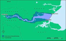템즈강 하구역 경계