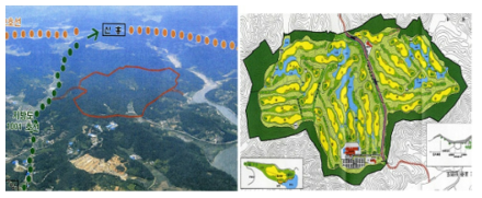 지형 및 식생, 경관 등에 대한 고려가 미흡한 사례
