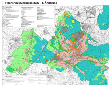 독일 프라이부르크시의 토지이용계획