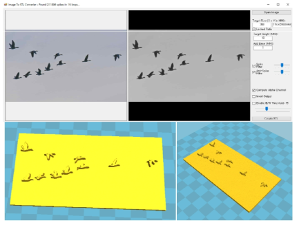 2D Image To STL Converter 적용사례 - 자연물
