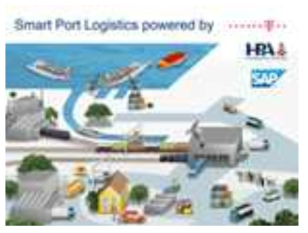Smart Port Logistics 개념도