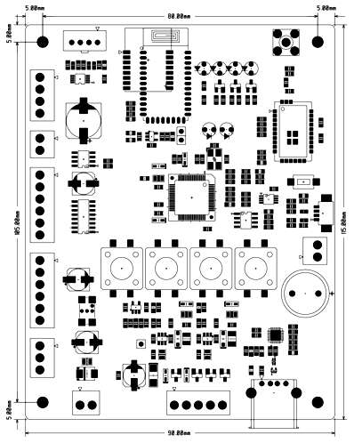 안전표지판 PCB