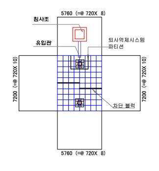 저류장치 단면도