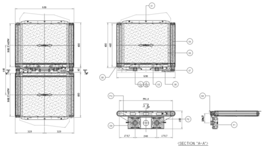 1Unit 2Carrier Belt Conveyor Part