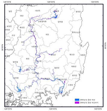 2007년 낙동강 하천부지