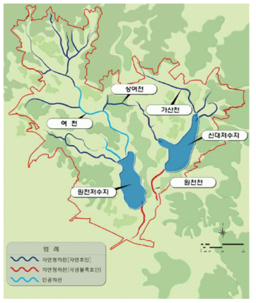 광교신도시 수환경 현황