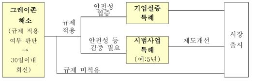 규제 특례제도 흐름도