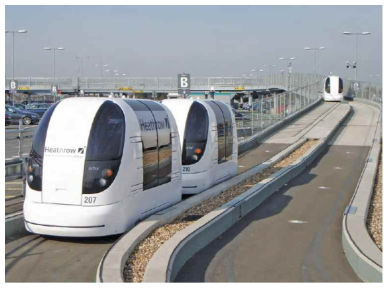 Automated pods (Heathrow 공항, 영국)