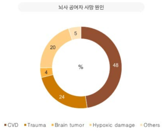 뇌사 공여자 사망 원인