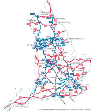 잉글랜드 Strategic Road Network