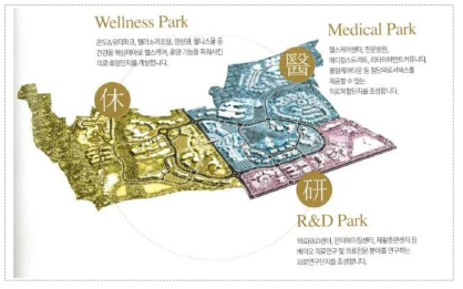 제주헬스케어타운 주요 도입기능