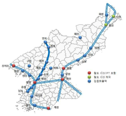 북한의 철도화물역 구축 전략