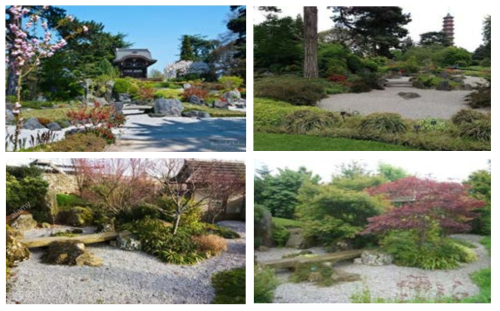 해외 식물원 내에 조성한 일본정원 a. Royal Botanic Gardens, Kew b. Royal Botanic Gardens, Kew c. National Botanic Gardens of Wales d. National Botanic Gardens of Wales