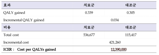 비용효용분석 : 기본분석