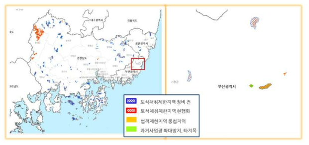 부산광역시 정비 1안 적용결과