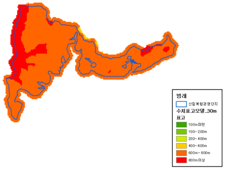 산림복합경영단지 표고분석(사례지)