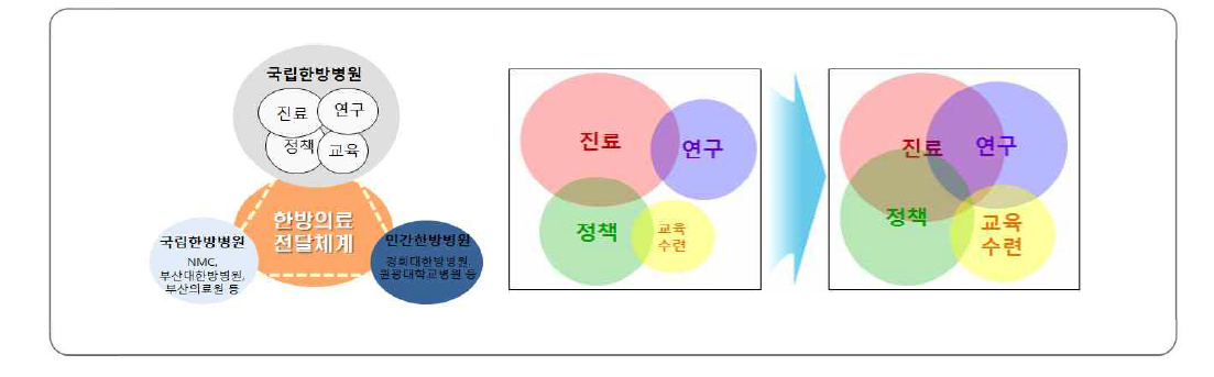 국립한방병원 기능 및 역할 재정립