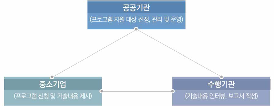 프로그램 추진체계 (선행기술정보조사)