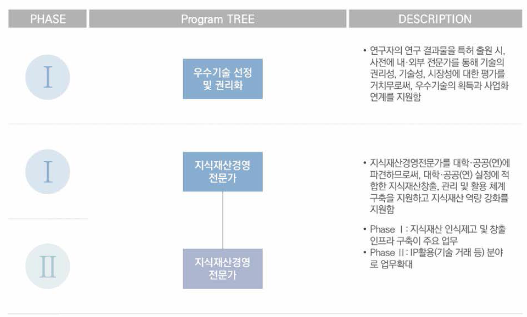 Program TREE (공공부문 IP 창출 지원)