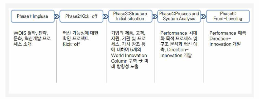 W O IS 혁신전략 개발 프로세스