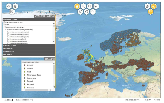 EU-MKDP의 광물의 발생형태 검색 결과