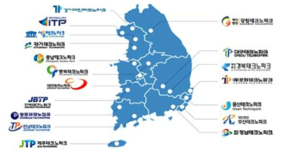 전국 산업기술단지 현황