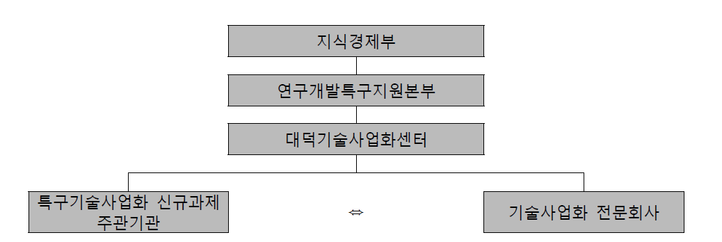 사업화전력 고도화 지원 및 추진체계