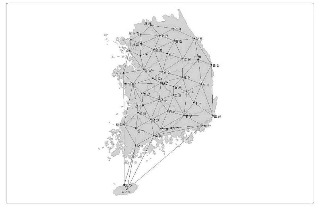 전국 GNSS 상시관측소