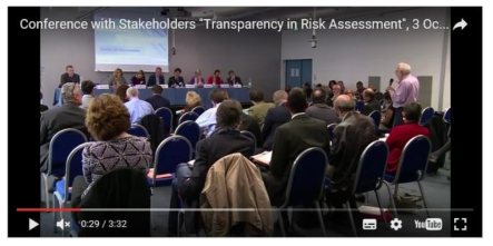 EFSA의 정책고객 대상 컨퍼런스