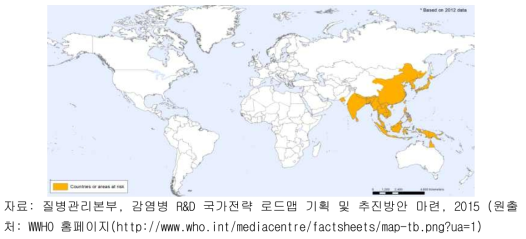 일본뇌염 발생 지역