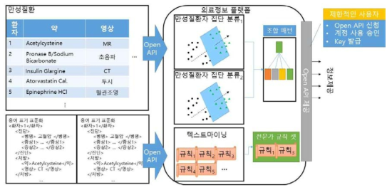 의료정보 제공 확대를 통한 올바른 의료 정보 제공 서비스 예시