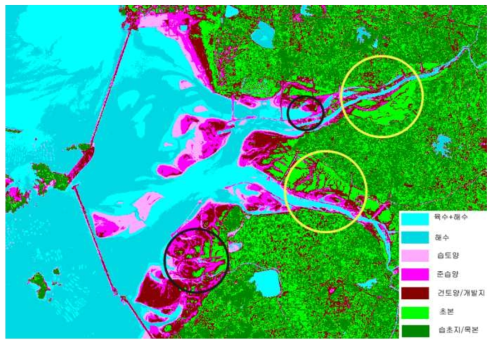 LandSat 8 영상과 NDVI 기법을 이용한 토지피복 변화 분석